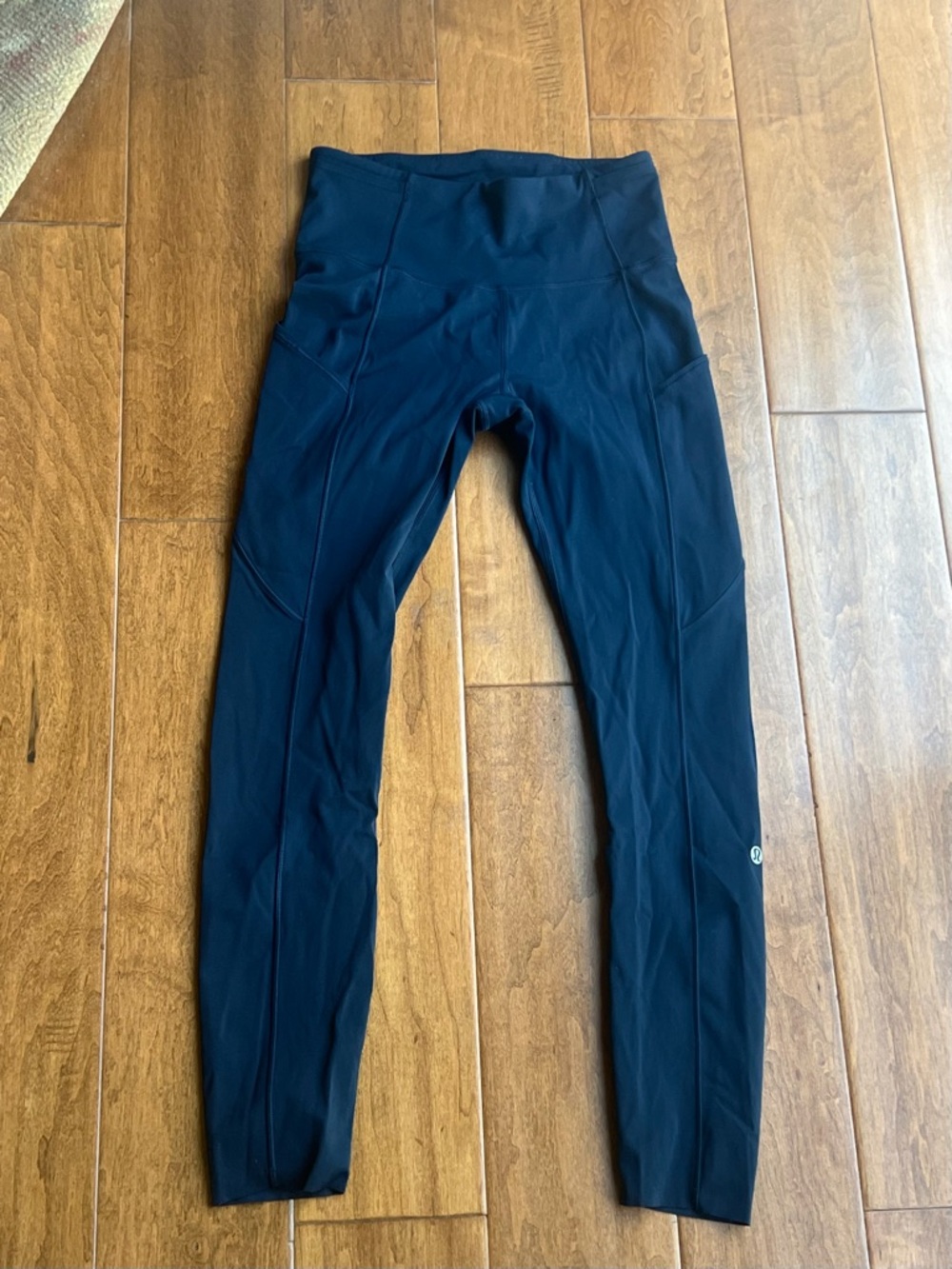 lululemon athletica “All The Right Places” Navy High-Rise Leggings with pockets